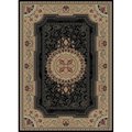 Concord Global 5 ft. 3 in. x 7 ft. 3 in. Ankara Chateau - Black 65235